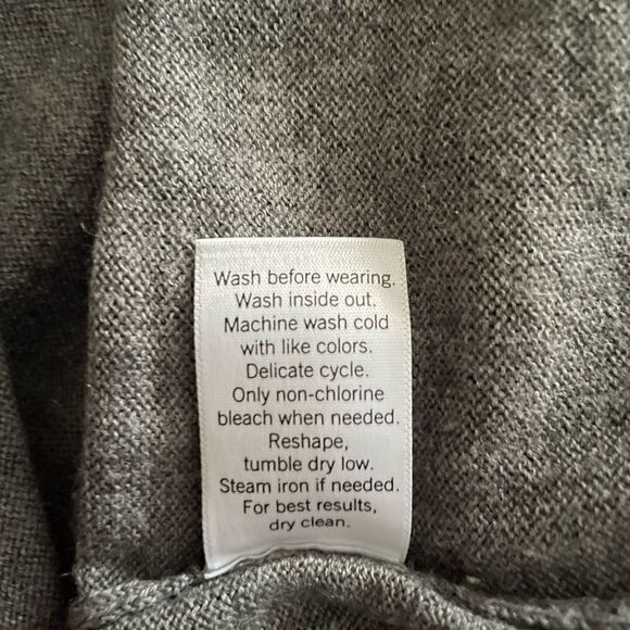 Men's Apt. 9 Merino Wool Blend Colorblock Pattern Crewneck Sweater Size XL - Picture 5 of 7